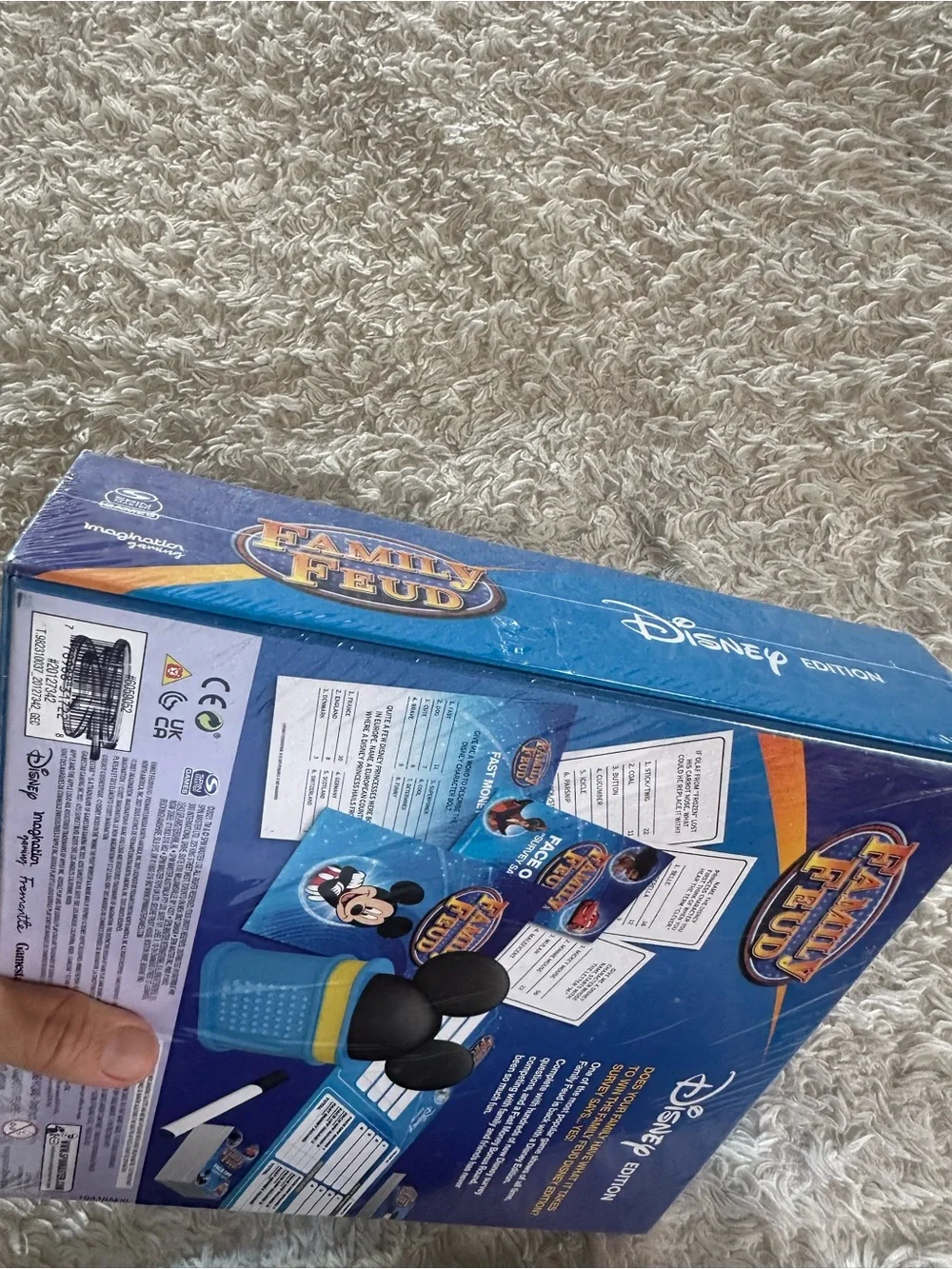 Family Feud Disney Edition Board Game NIB